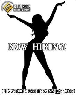 Now hiring exotic dancers